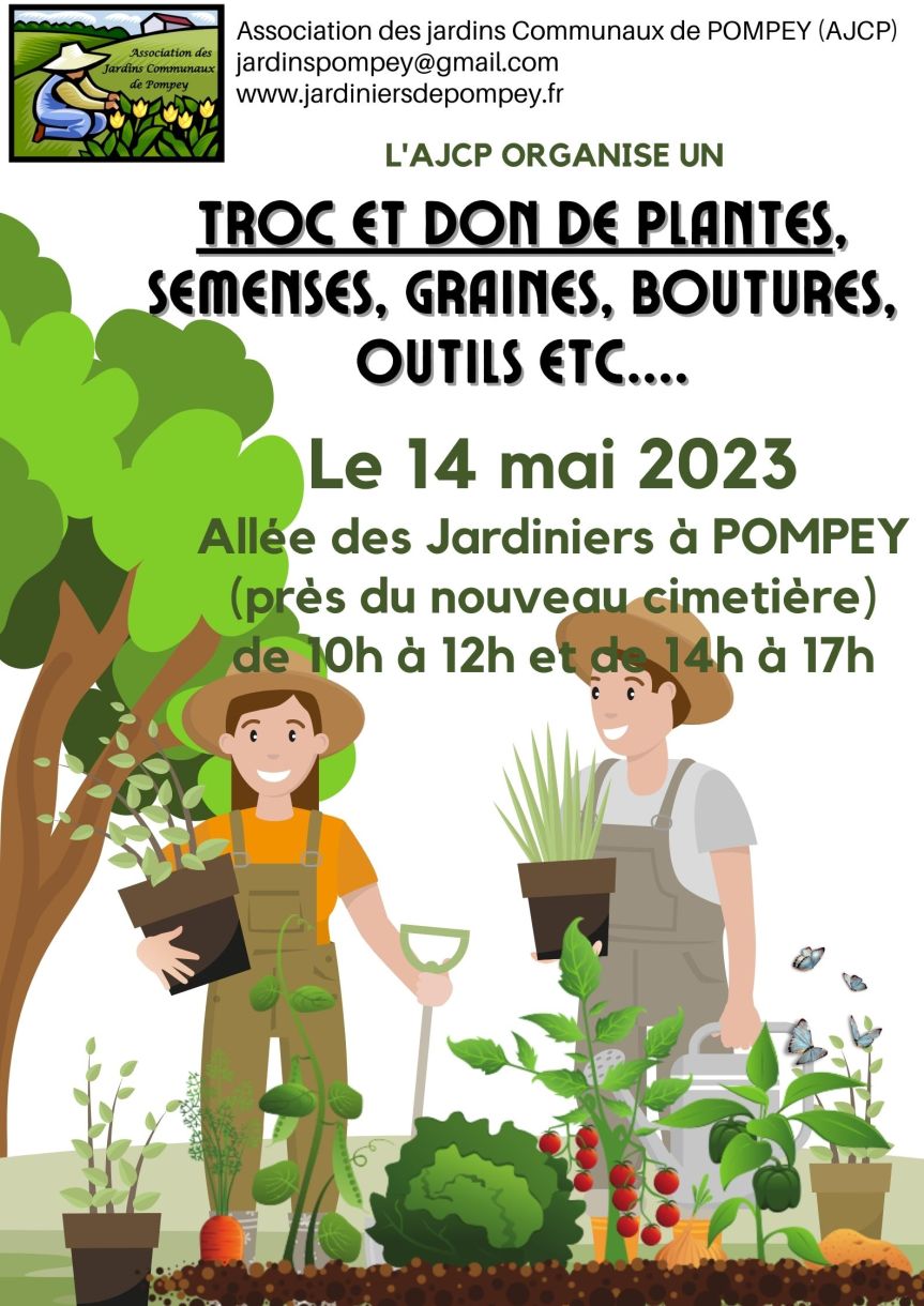 Notre bourse aux plantes du 14 mai 2023….une réussite&nbsp;!
